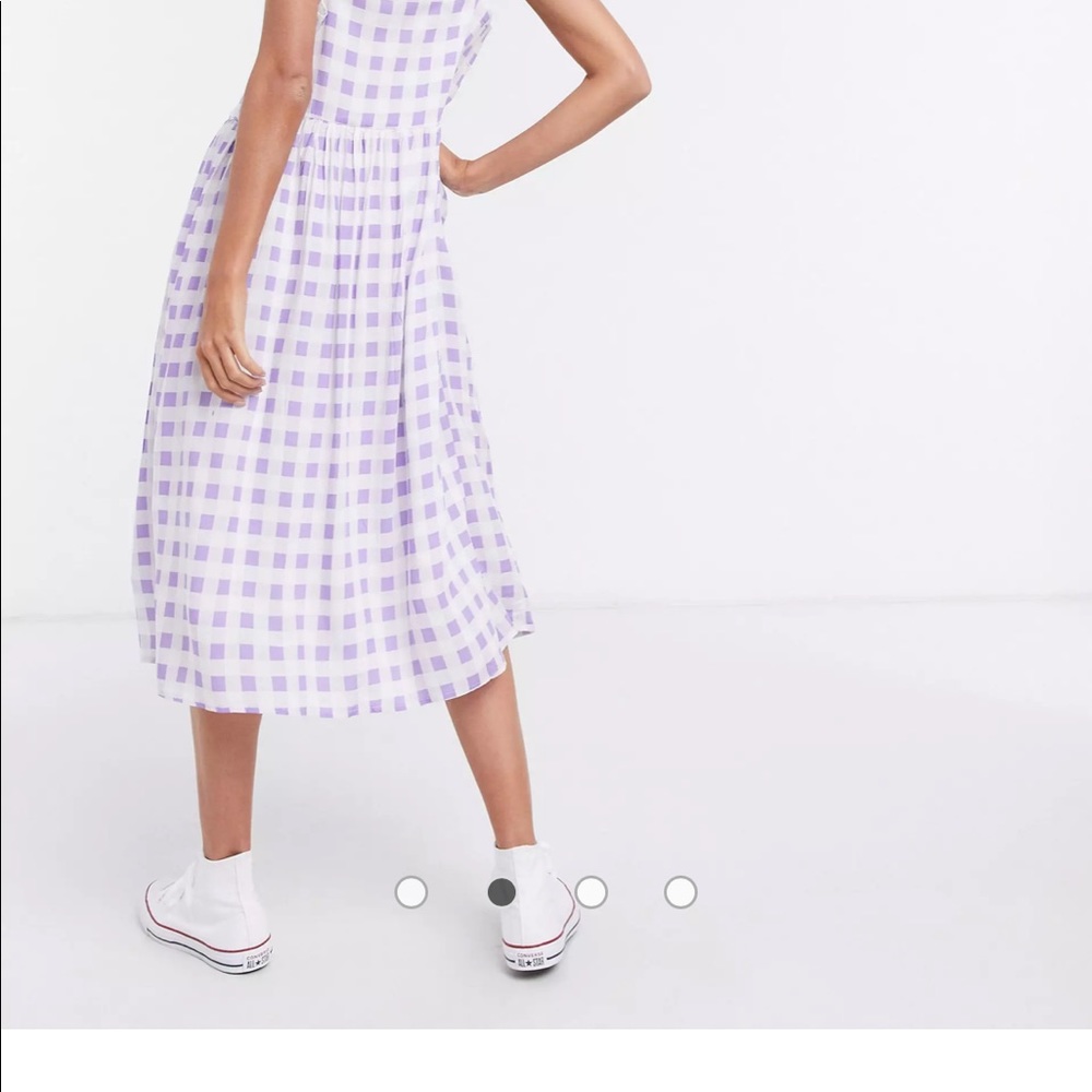 FLIRTY GINGHAM DRESS - Picture 3 of 3